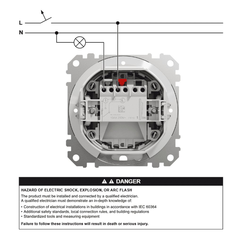 Вимикач Schneider Sedna Design бежевий 1кл IP44 ( SDD212101 )